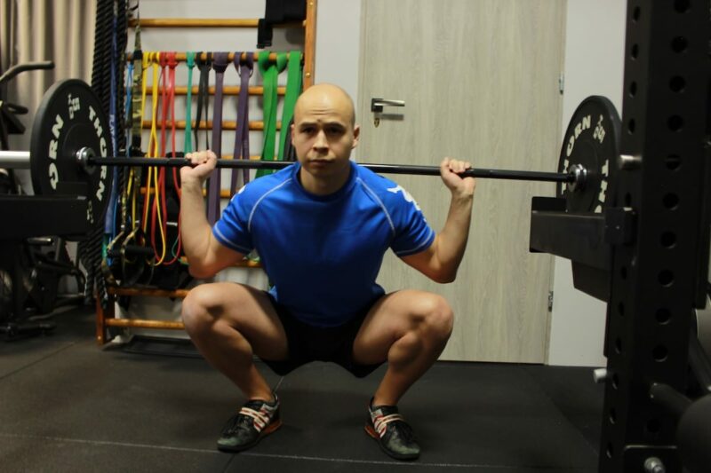 przysiad ze sztangą